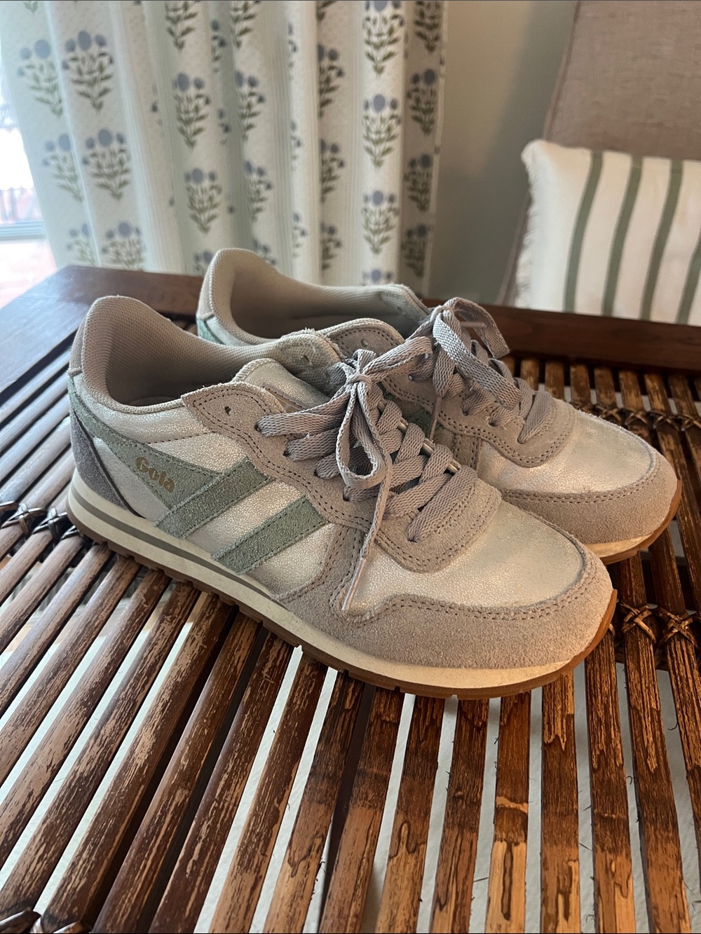 Gola Silver Retro Sneakers